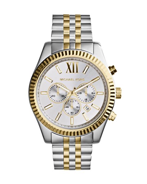 michael kors midsized chronograph watch|Michael Kors stainless steel watch.